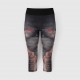 Adidas Γυναικείο Climalite 3/4 Κολάν με Graphic Print / Pre-Owned